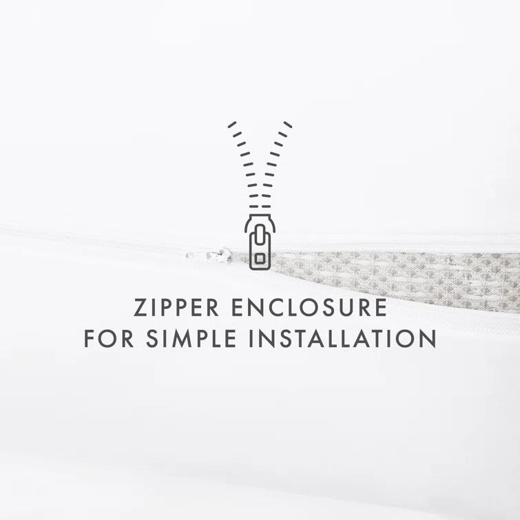 IEnjoy Home Waterproof Zipper Mattress Protector Case Pack