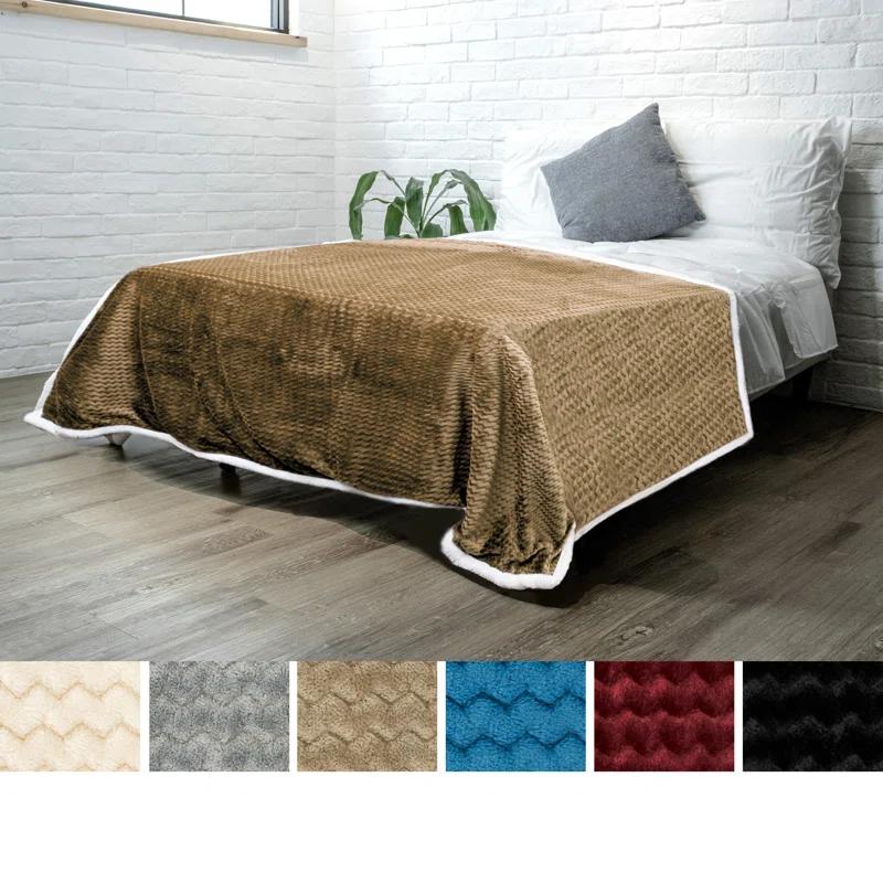 Pavilia Hand Woven Throw Blanket