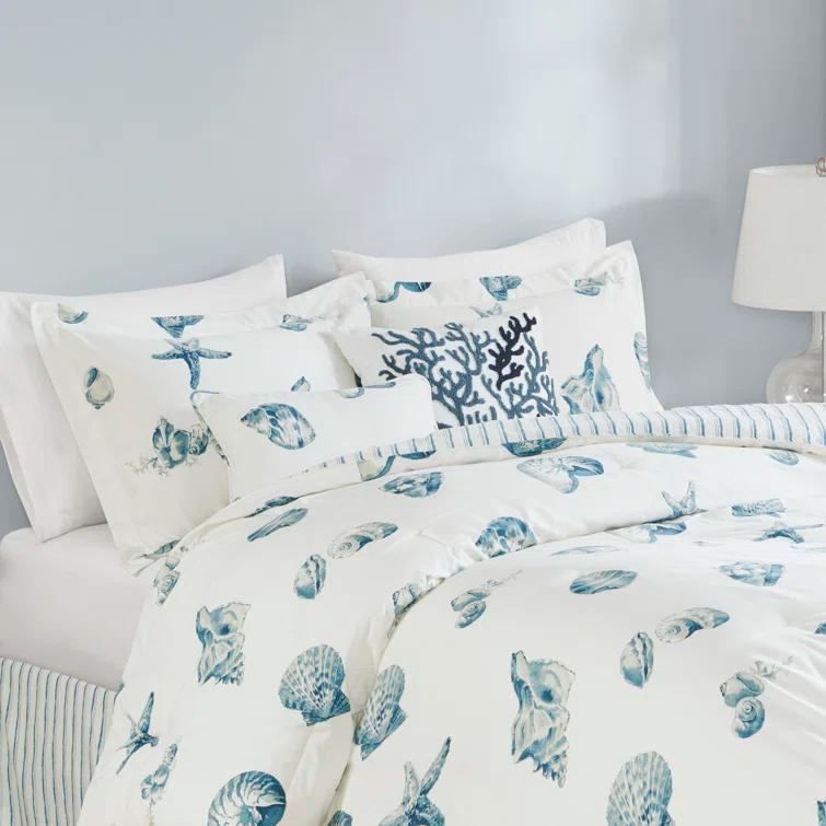 Harbor House Beach House Reversible Coastal Cotton Twill Comforter Set