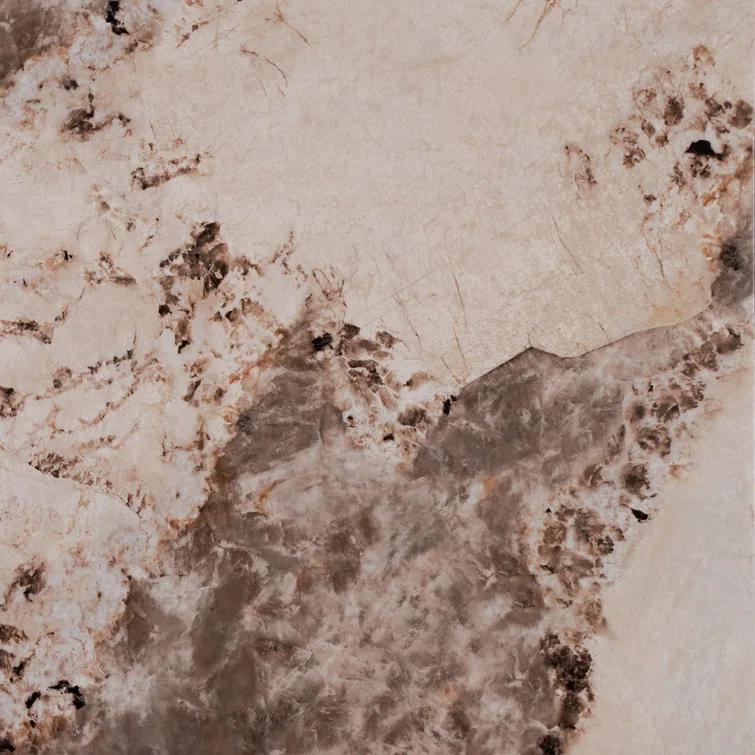 ACME Furniture Fultan Square End Table In White Engineered Stone