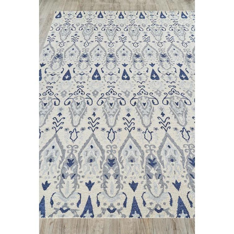 EXQUISITE RUGS Sarasota Wool Ikat Indoor Rug