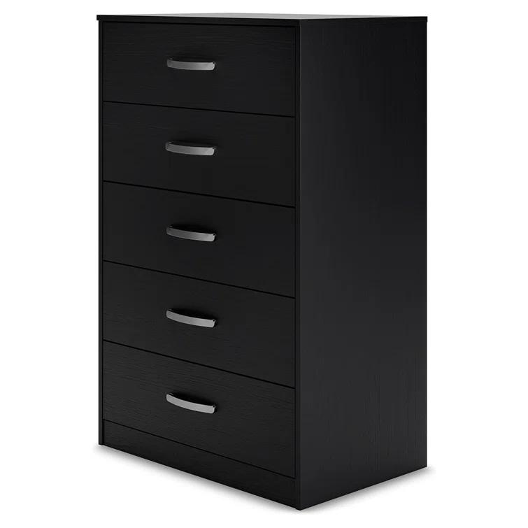 Latitude Run® Dymone 29.88'' W 5 - Drawer Dresser
