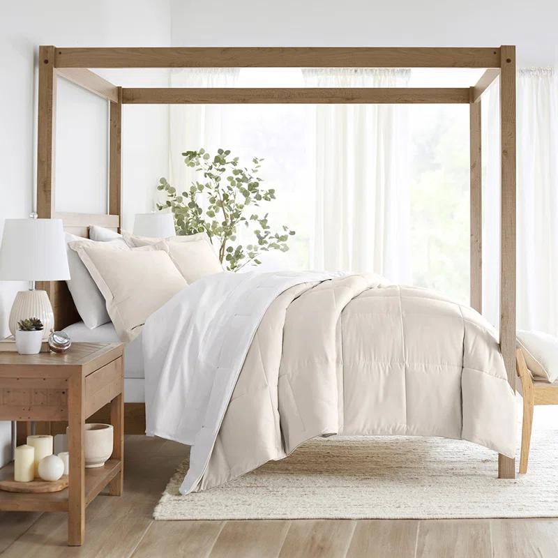 Becky Cameron Reversible Down-Alternative Comforter Bedding Set