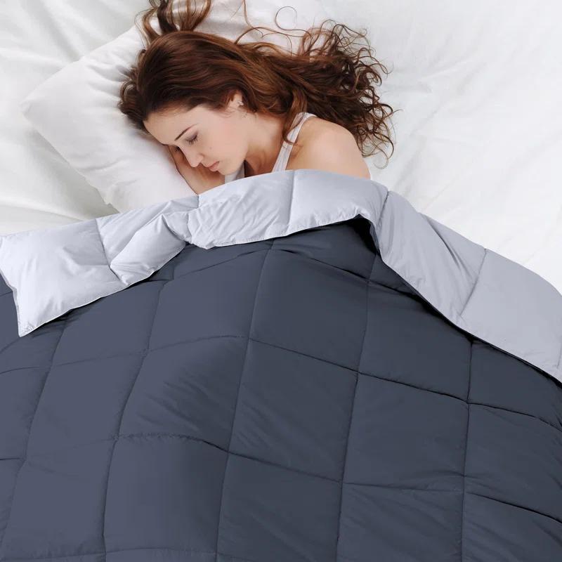 Modern Threads Modern Threads Sanctuary by PCT Down Alternative Microfiber Quilted Reversible Comforter & Duvet Ins
