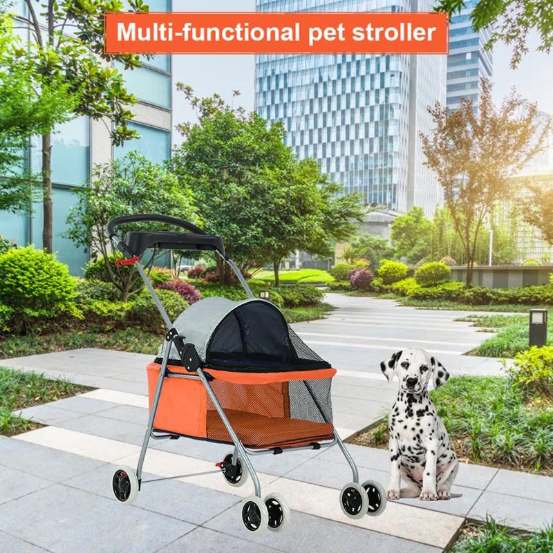BestPet Foldable Pet Jogger Stroller