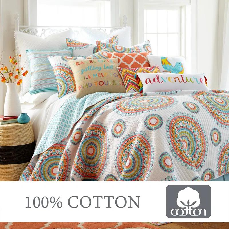 Mayla Travel Often Burlap Pillow