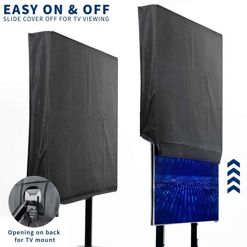 Vivo Black Flat Screen TV Cover Protector