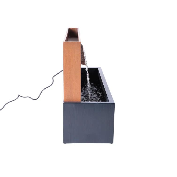 Hi-Line Gift Ltd. Metal Weather Resistant Floor Fountain