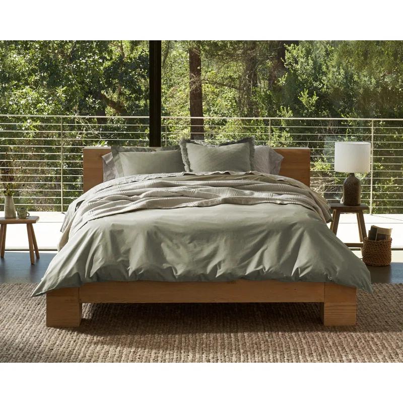 Refined Organic Percale Sheet Set