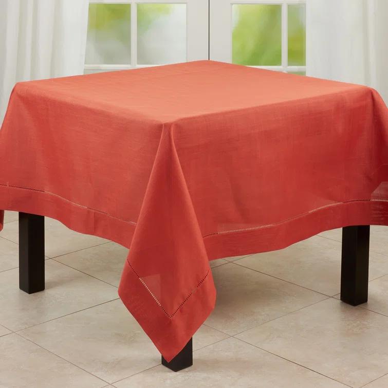 Ebern Designs Umana Solid Color Square Tablecloth