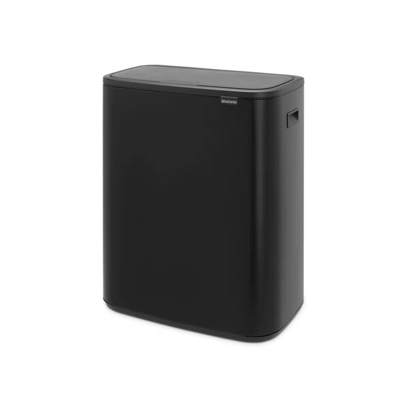 Brabantia Bo Touch Top Trash Can, 16 Gallon