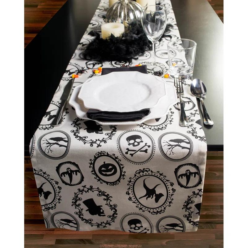 The Holiday Aisle® Turnbow Halloween Portrait Table Runner