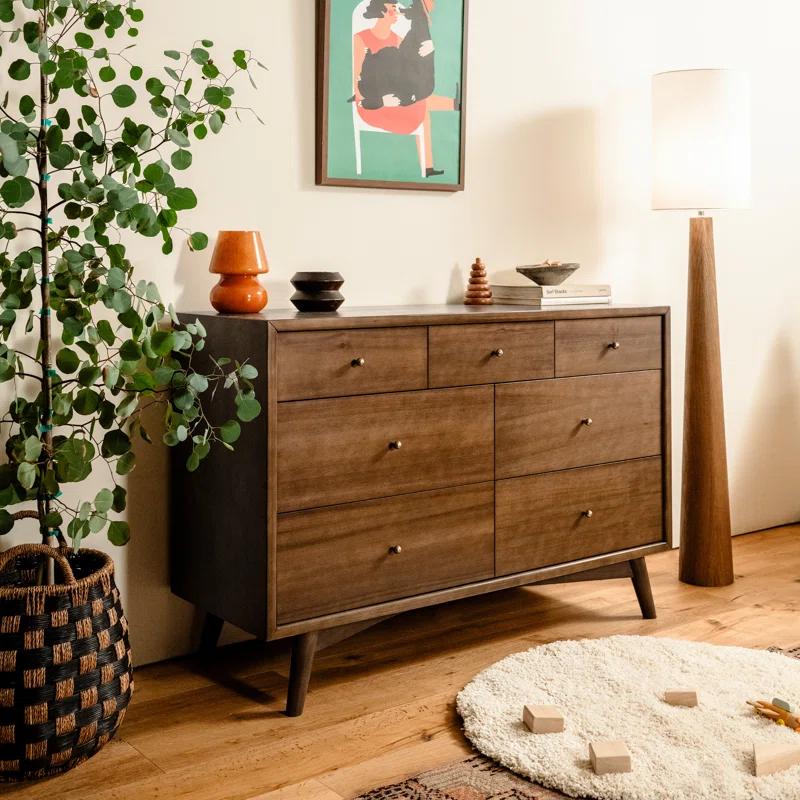 Palma 7 Drawer 53" W Double Dresser