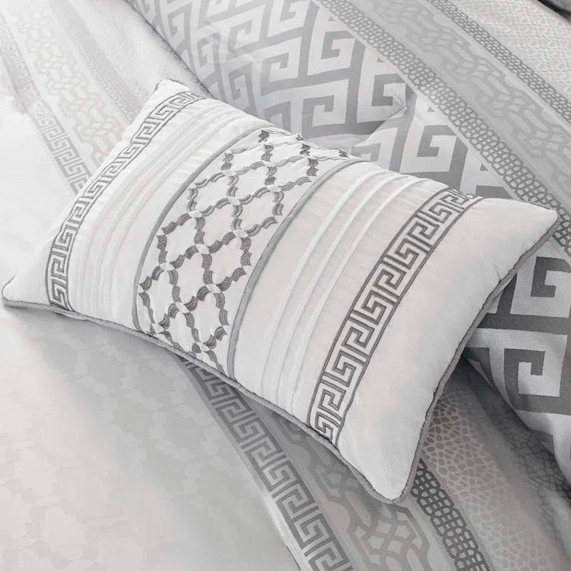 Madison Park Bennett 7 Piece Jacquard Comforter Set