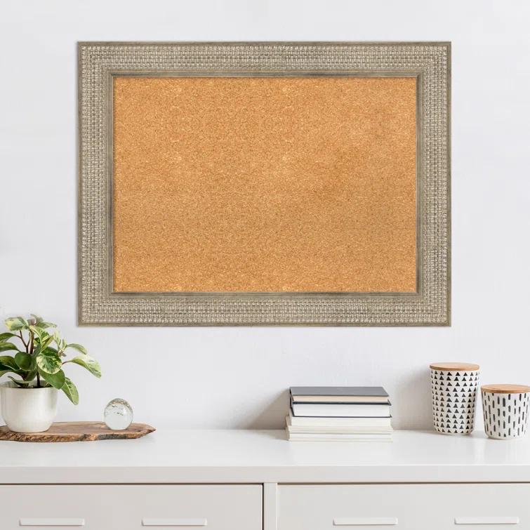 Amanti Art Trellis Wall Cork Small Bulletin Board