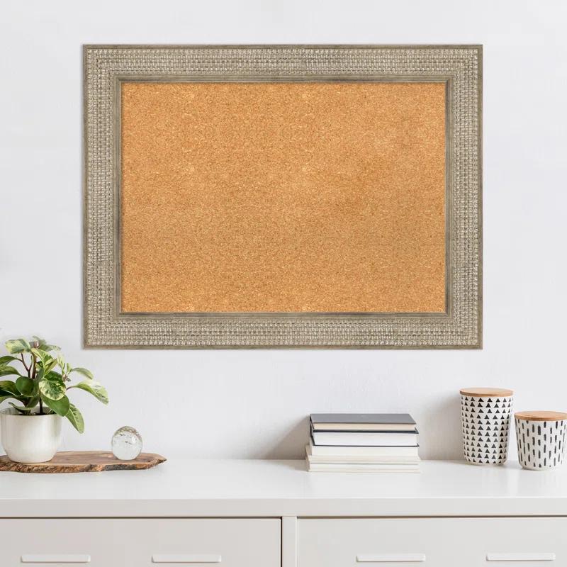 Amanti Art Trellis Wall Cork Small Bulletin Board