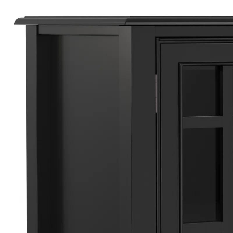 Simpli Home Connaught Wide Storage Cabinet Buffet