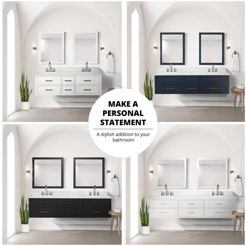 Lexora Castor 36 in W x 22 in D Single Bath Vanity