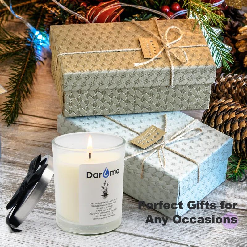 DAROMA Wild Bluebell Scented Jar Candle