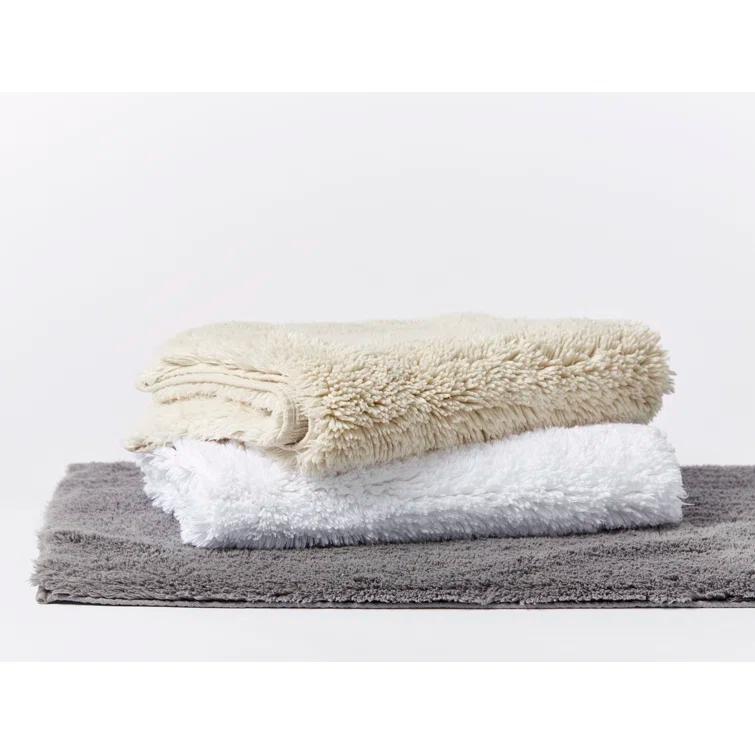 Coyuchi Shag Organic Bath Rug
