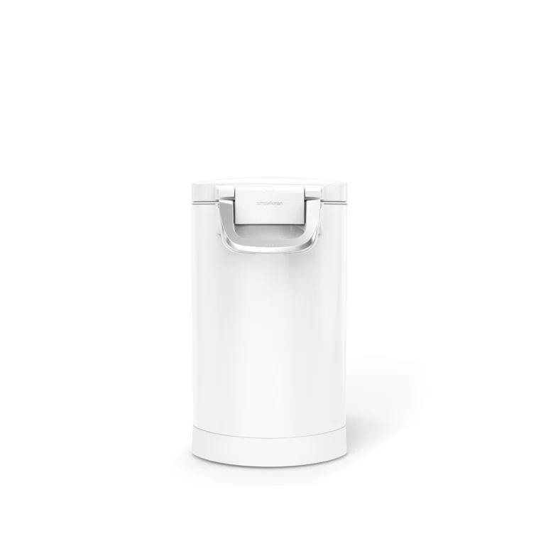 simplehuman Pet Food Storage Container Stainless Steel for Dog Food, Cat Food, and Bird Feed