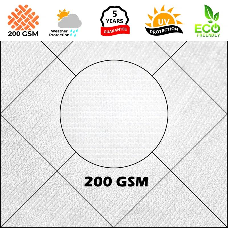 Royal Shade Royal Shade Rectangle Shade Sail With Hardware Kit