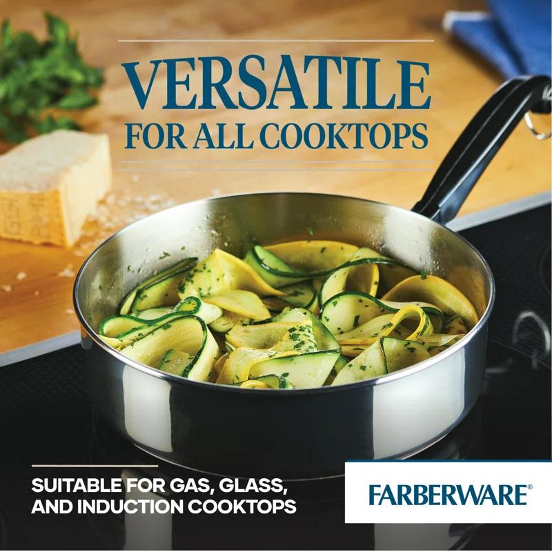 Farberware Farberware Classic Series Stainless Steel Sauté Pan with Lid