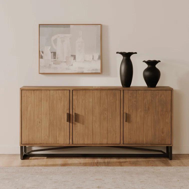 Lopez 68" Wide Pine Wood Sideboard
