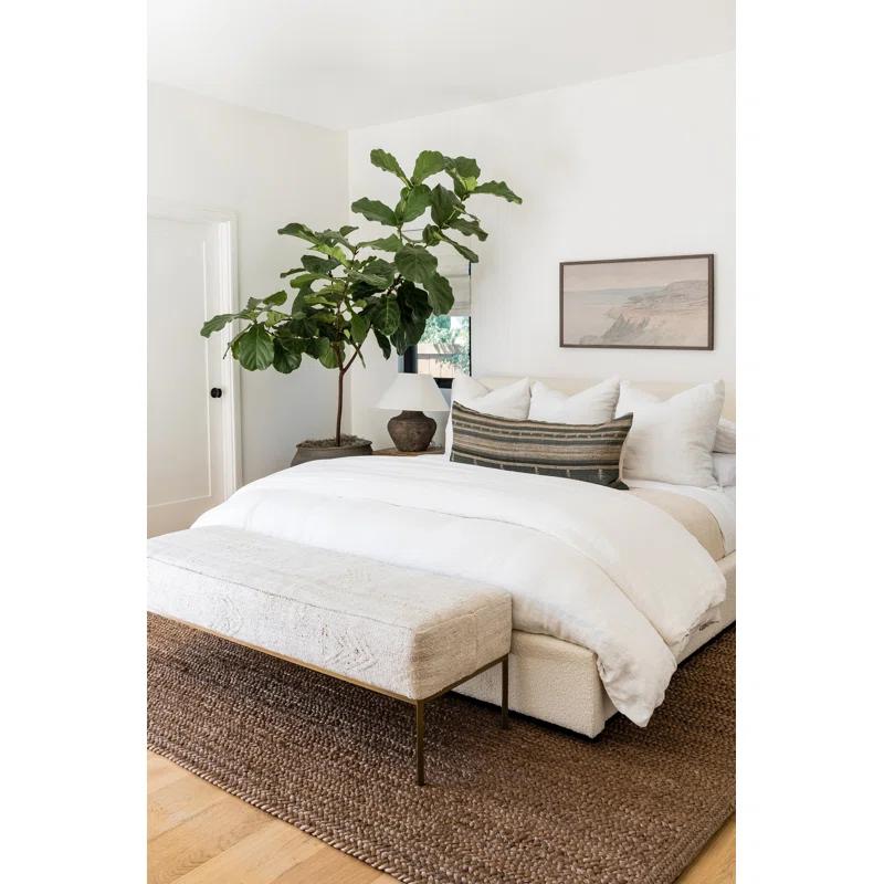 Cassis Handwoven Jute Rug by Pure Salt x Momeni - Walnut / 6' x 9'