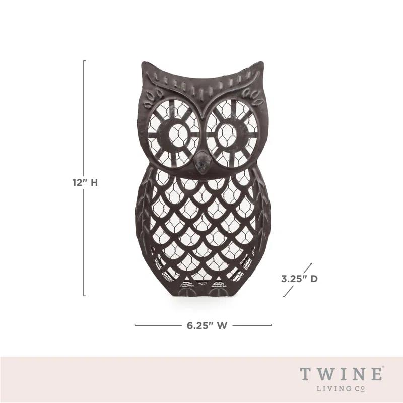 Twine Wise Owl Cork Collector