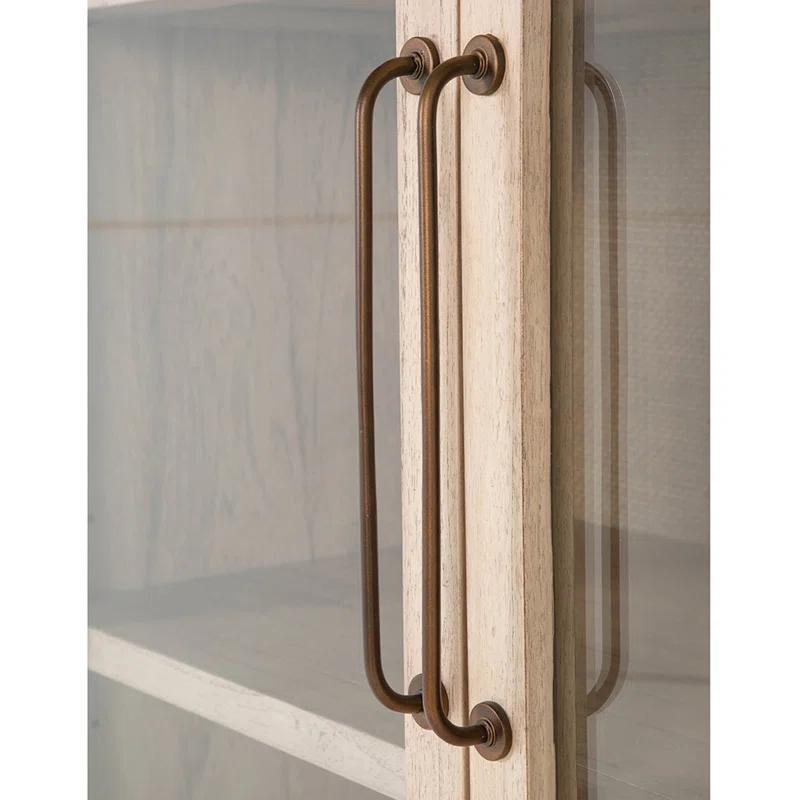 Gabby Elsa Solid Wood Accent Cabinet