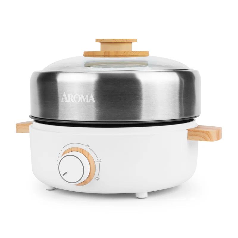 AROMA ® 2.5-Qt. Multi-Grill Hot Pot