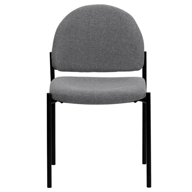 Flash Furniture Prather Tania Comfort Upholstered Stackable Side Reception Chair