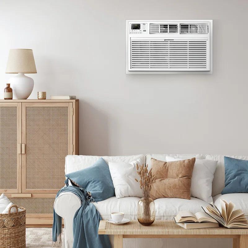 TCL TCL 12,000 BTU Smart Through-the-Wall Air Conditioner, AC Heater Unit with Fan & Dehumidifier, 550 Sq. Ft., Remote Control, Works with Alexa/Google Assistant