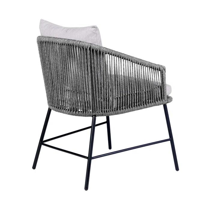 George Oliver Brysa Patio Dining Armchair with Cushion | AllModern