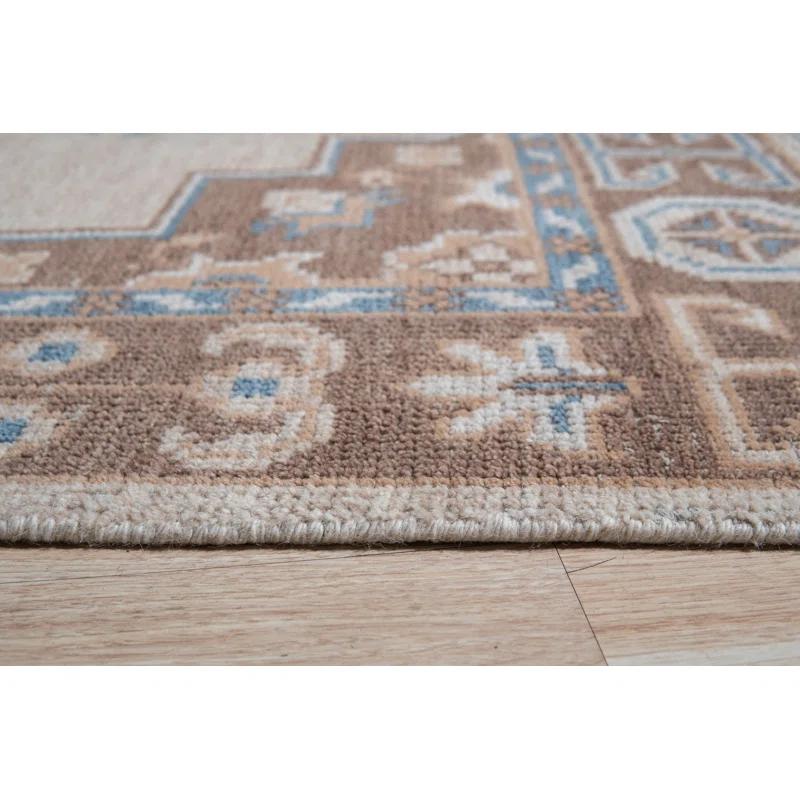 Bungalow Rose Exquisite Kiran Hand Knotted Wool Rug