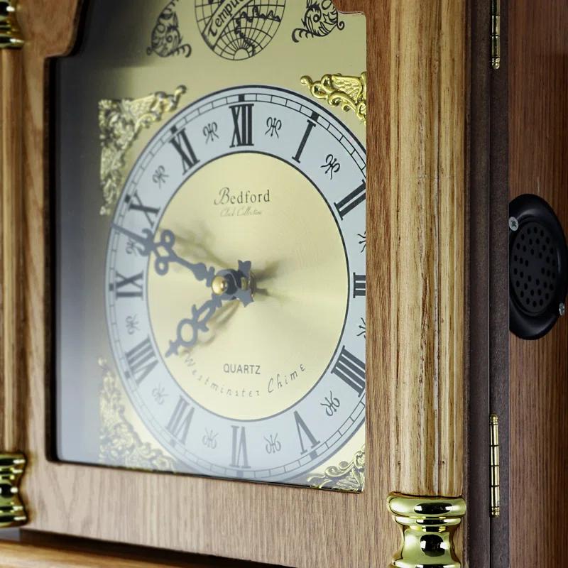 Bedford Clocks Bedford Clock Collection Solid Wood Wall Clock