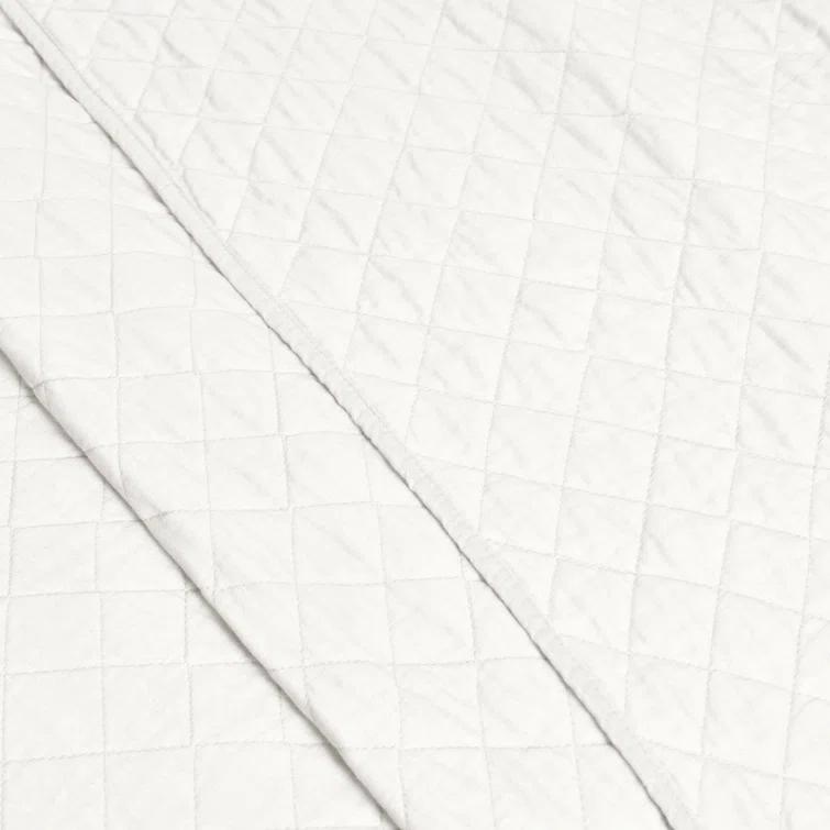 Lush Decor Ava Diamond Standard Cotton Modern & Contemporary Quilt Set