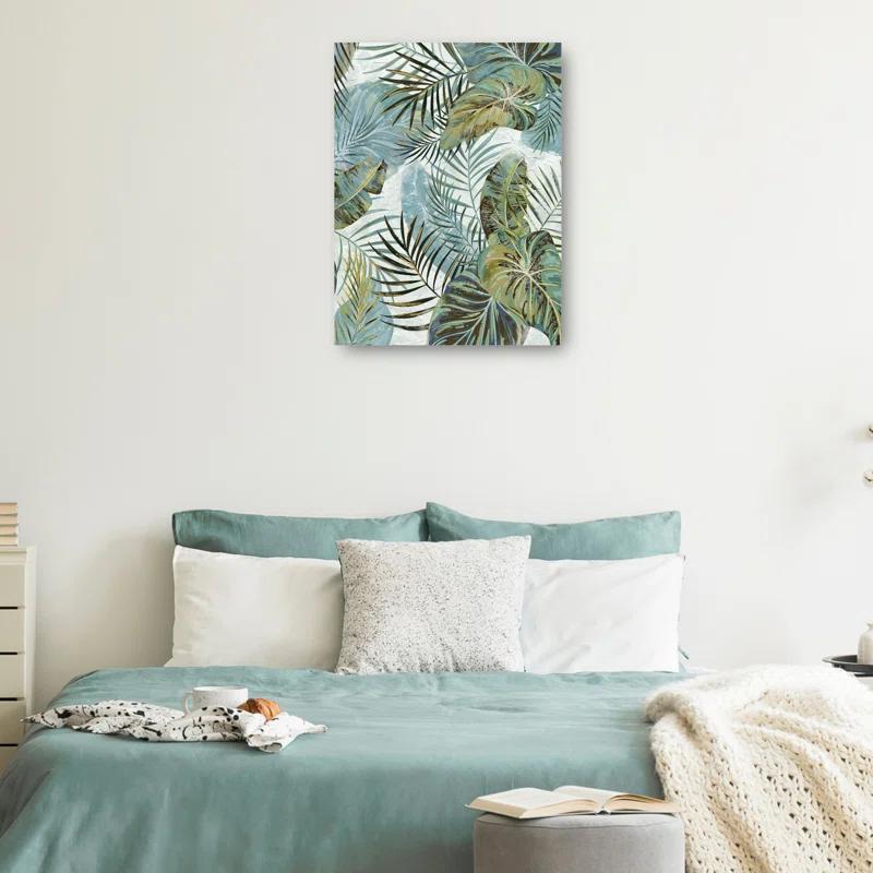 Bay Isle Home™ Palm Play I by Studio Arts Canvas Art Print