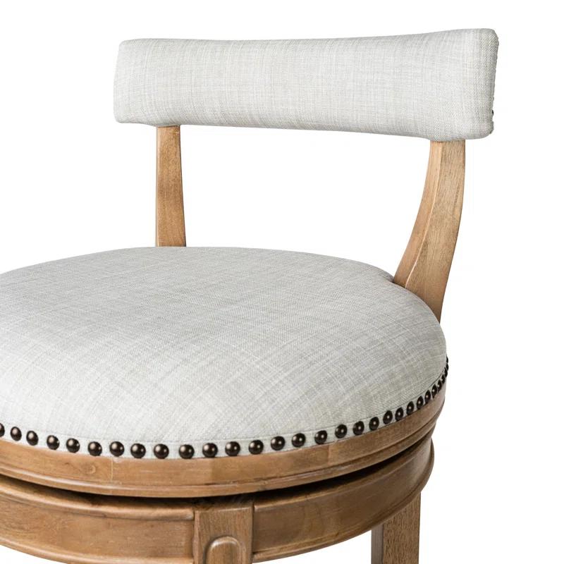 Maven Lane Maven Lane Alexander Stool with Fabric Upholstery