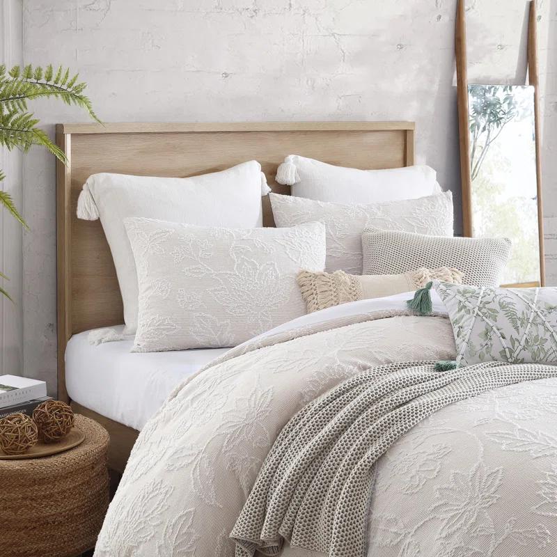 Peri Home Folky Floral Comforter Set Amber Gold (Set of 3)