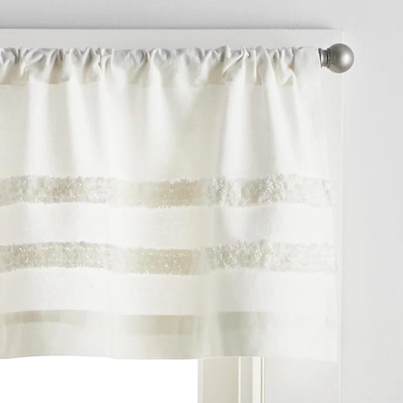Martha Stewart Linen Tailored 60" Kitchen Curtain