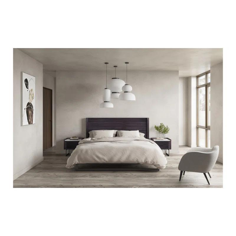 Nagle Cutout Mango Wood Bed