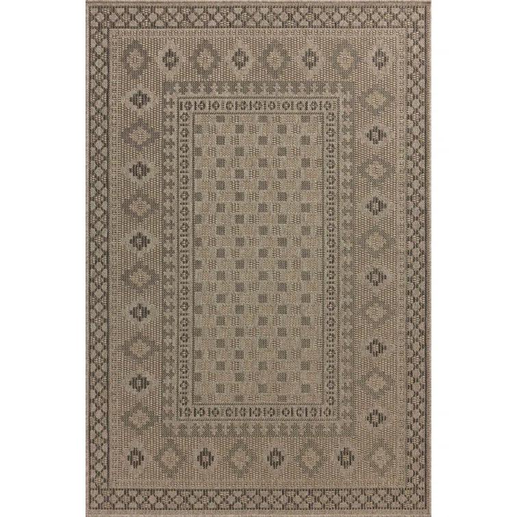 Chris Loves Julia x Loloi Chris Loves Julia x Loloi Providence Dove / Charcoal Indoor/Outdoor Area Rug