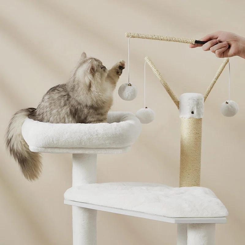 Archie & Oscar™ 55.1" Cat Tree with Litter Box Enclosure