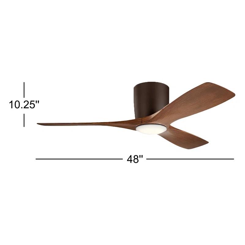 Ochre 48'' 3 Blade Ceiling Fan with LED Light Kit