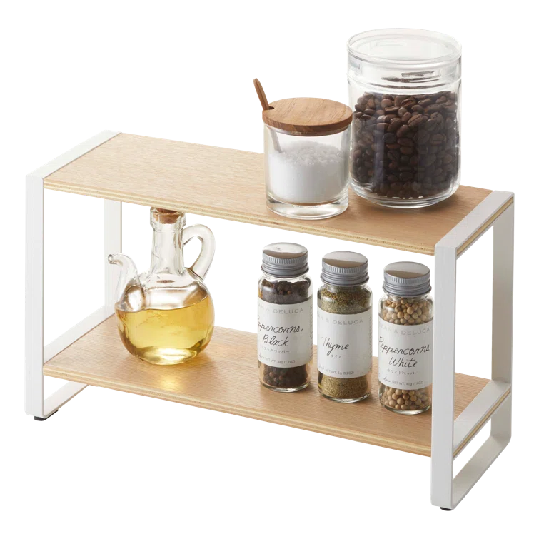 Yamazaki Tosca White Countertop Spice Rack