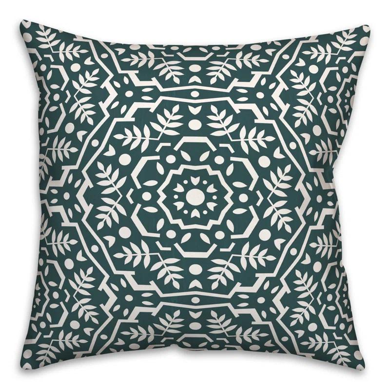 Floral Throw Pillow