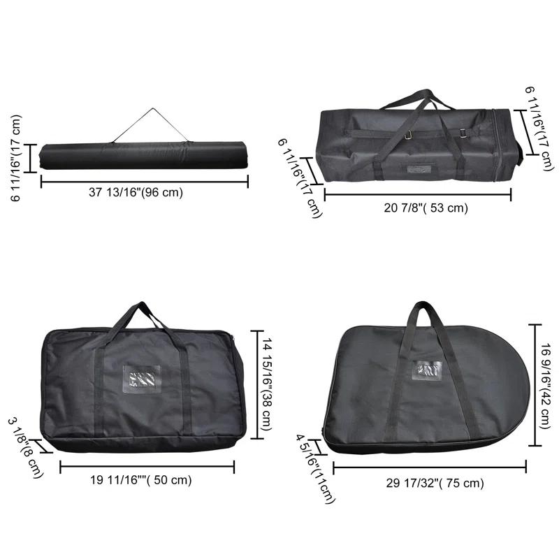 Yescom Portable Pop Up Podium Counter Table Stand Promotion Retail Trade Show Display