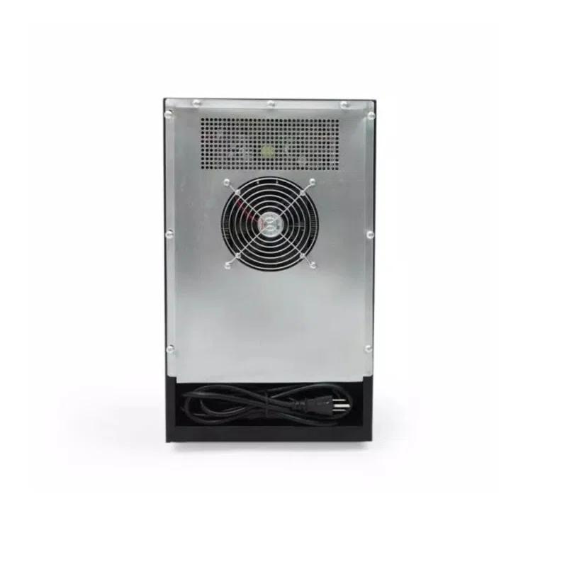 BLACK+DECKER 8-Bottle LED Display Single Zone Freestanding Wine Refrigerator